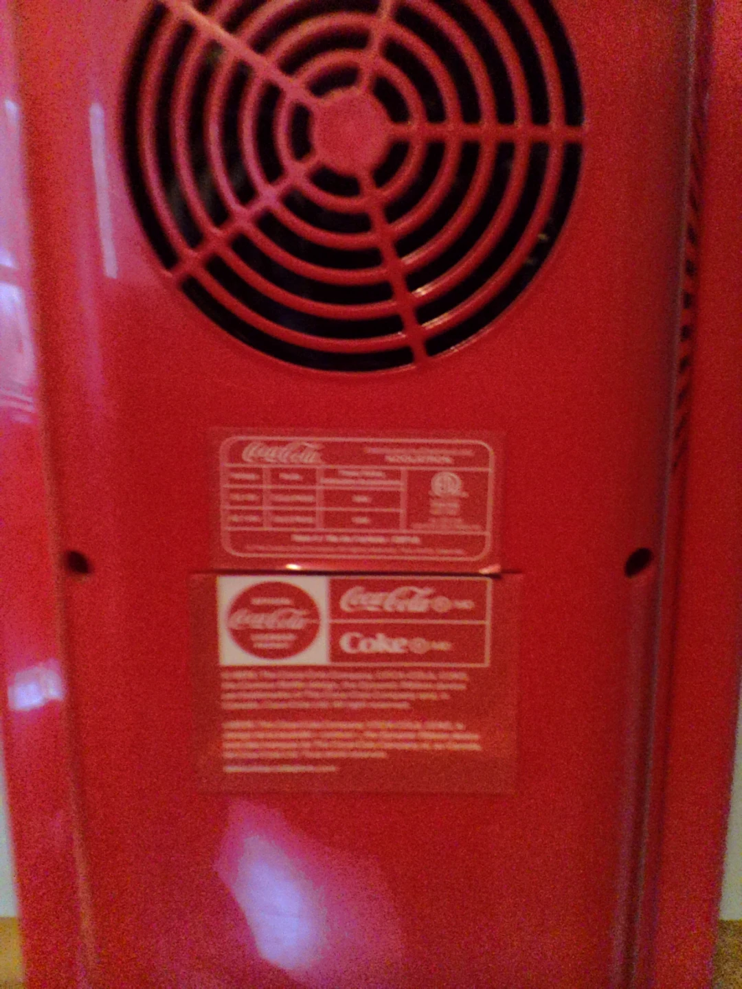 Retro Coca Cola cooler/fridge Ac/Dc compatible - photo 3