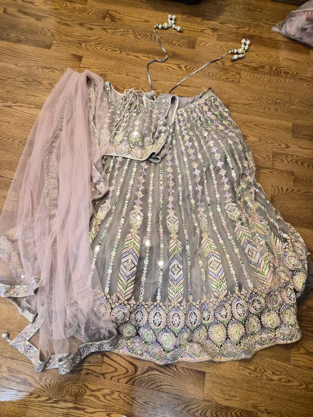 Embroidered Lehenga Choli Set - photo 3