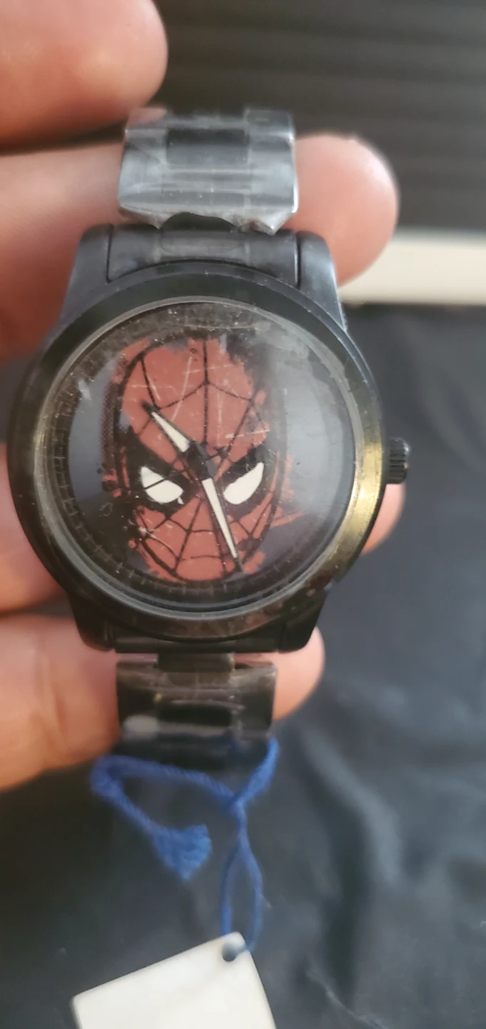 Marvel Comics Spider-Man Analog Watch run out battery