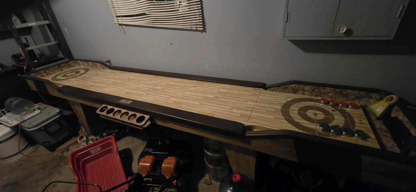 13ft Shuffleboard Table with Accessories