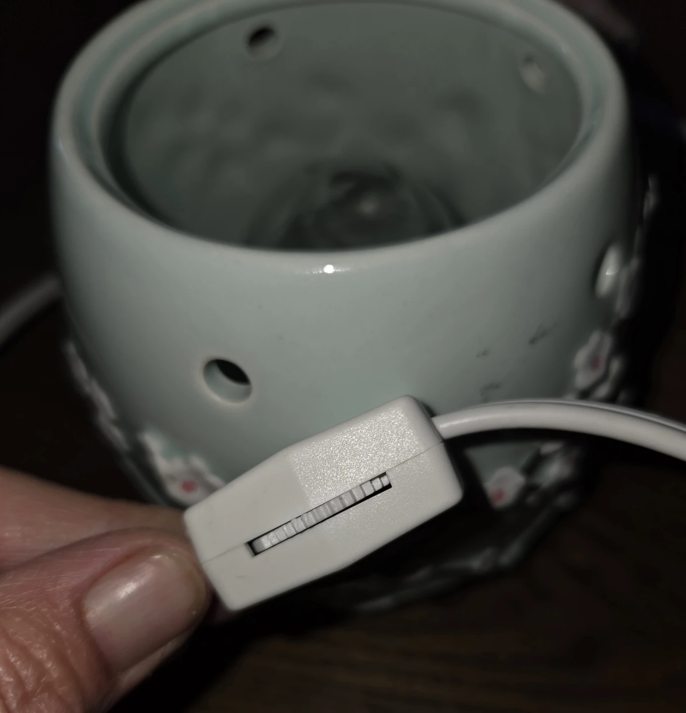 Scentsy Wax Warmer Floral Design - photo 3