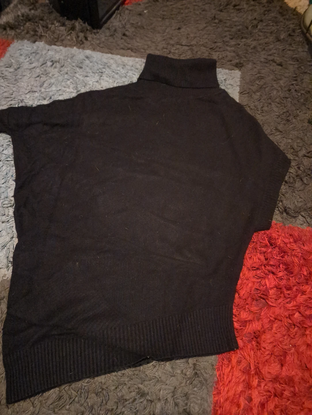 BCBGMAXAZRIA Black Turtleneck Sweater - photo 2