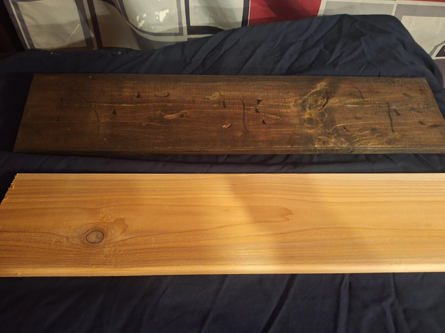 Handmade distressed shelves/cutting boards - photo 3
