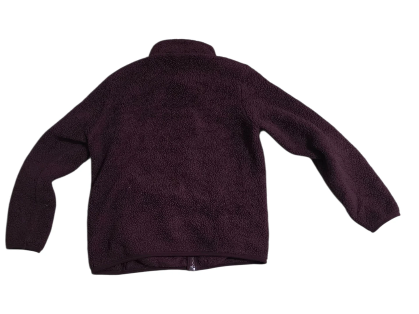 Uniqlo Fleece Full-Zip Jacket Purple - photo 2