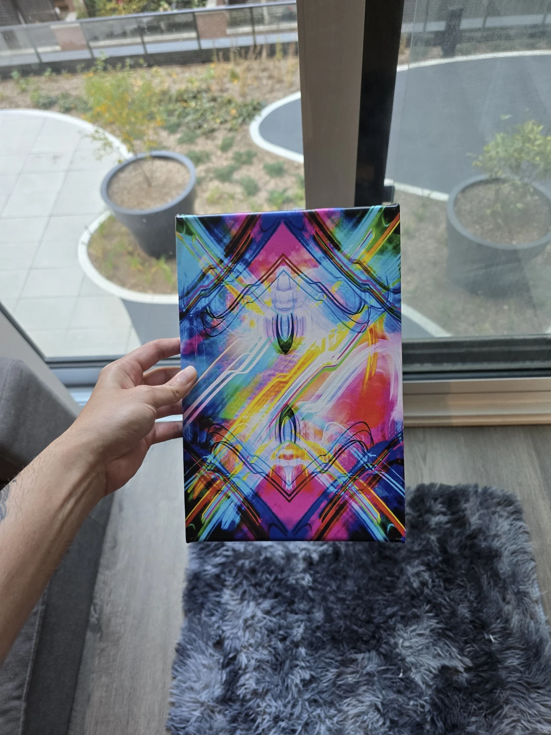 Abstract Colorful Canvas Wall Art