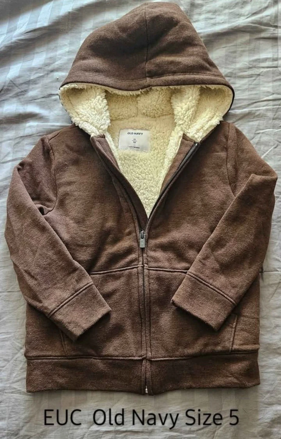 Kids Old Navy Sherpa Fall Jacket Size 5