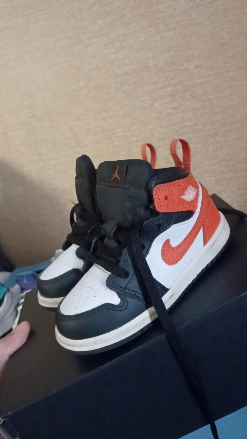 Nike Air Jordan 1 Mid Toddler Shoes