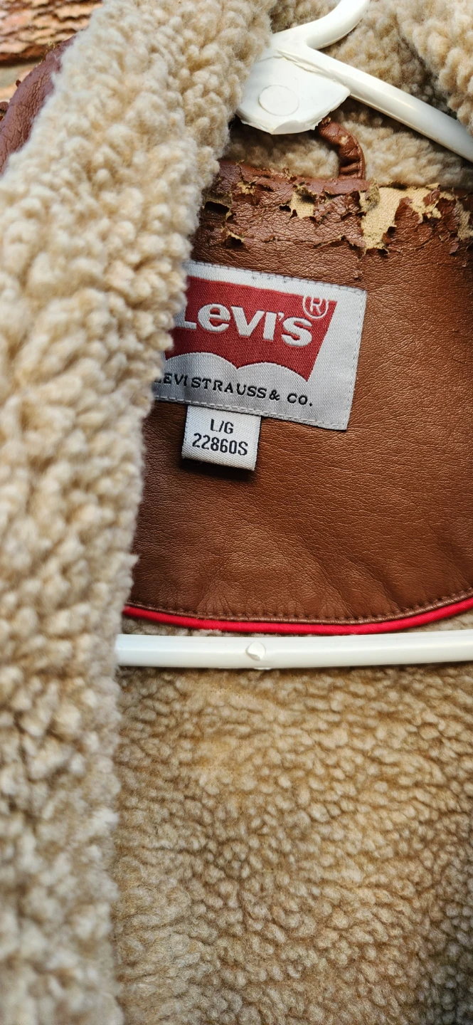 Levi's Faux Leather Sherpa Jacket - photo 2