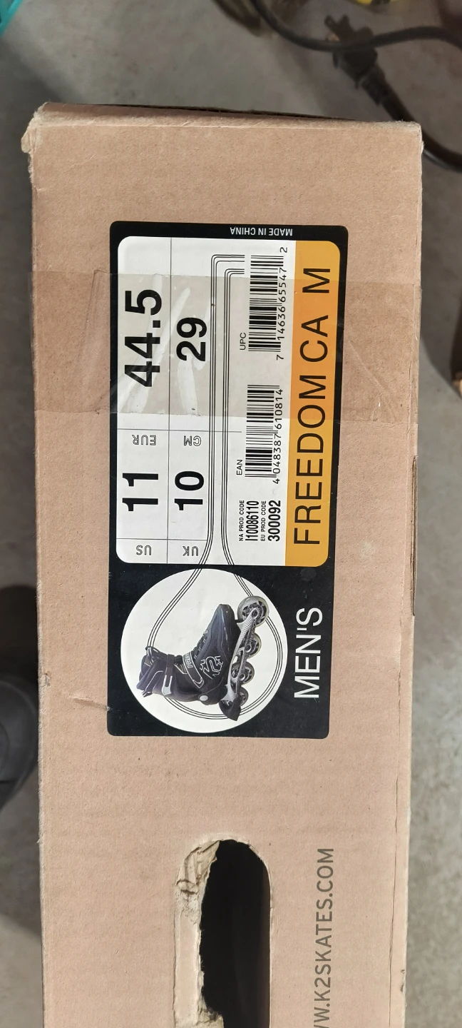 K2 Freedom Inline Skates Men's Size 11 - photo 2