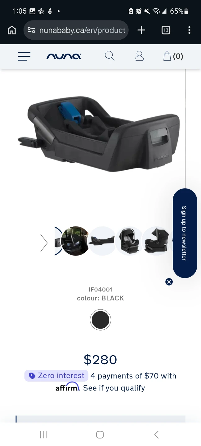 Nuna Pipa Infant Car Seat with Base and Adapter - photo 2