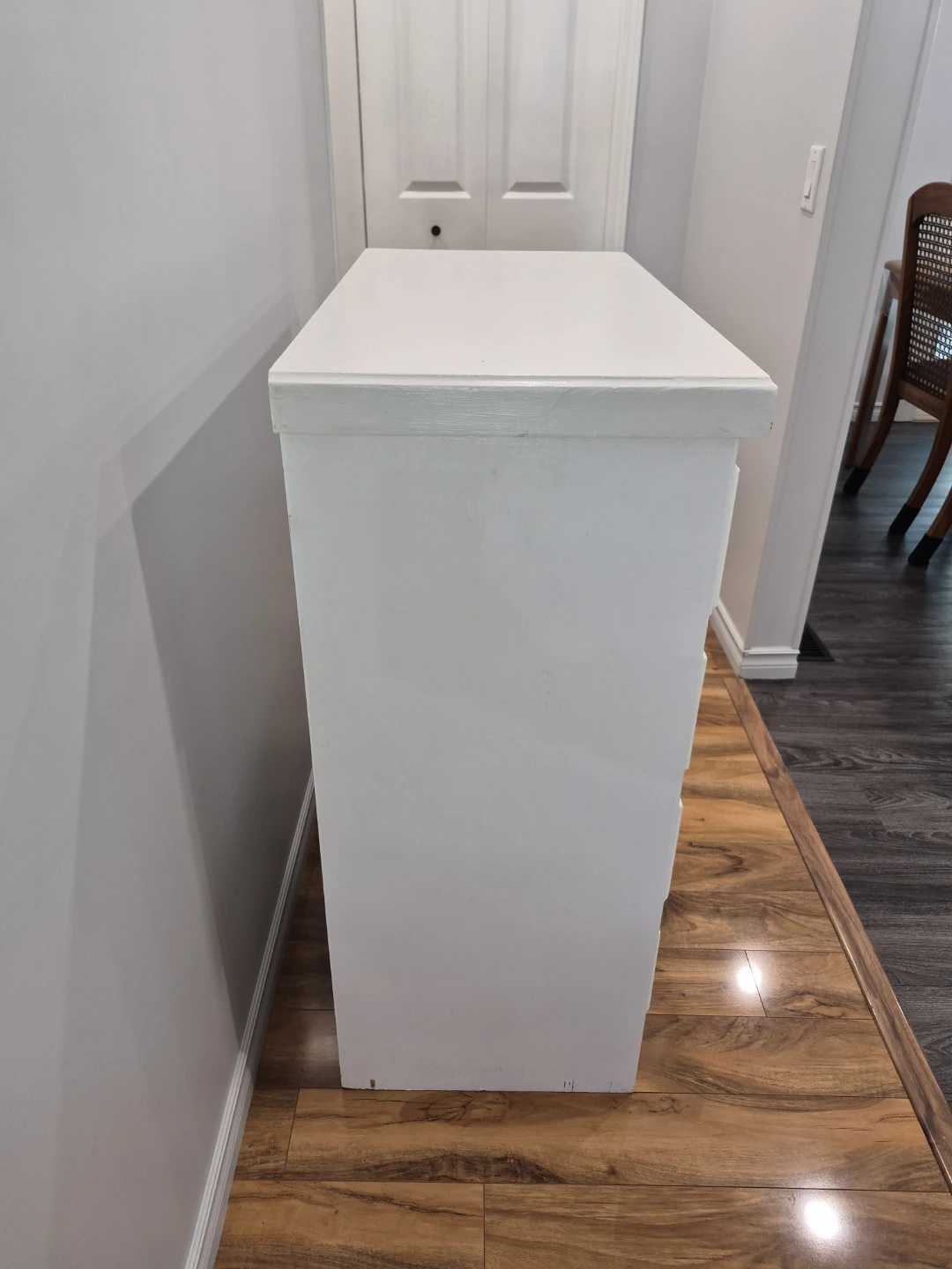 White 4 drawer dresser/chest - photo 5