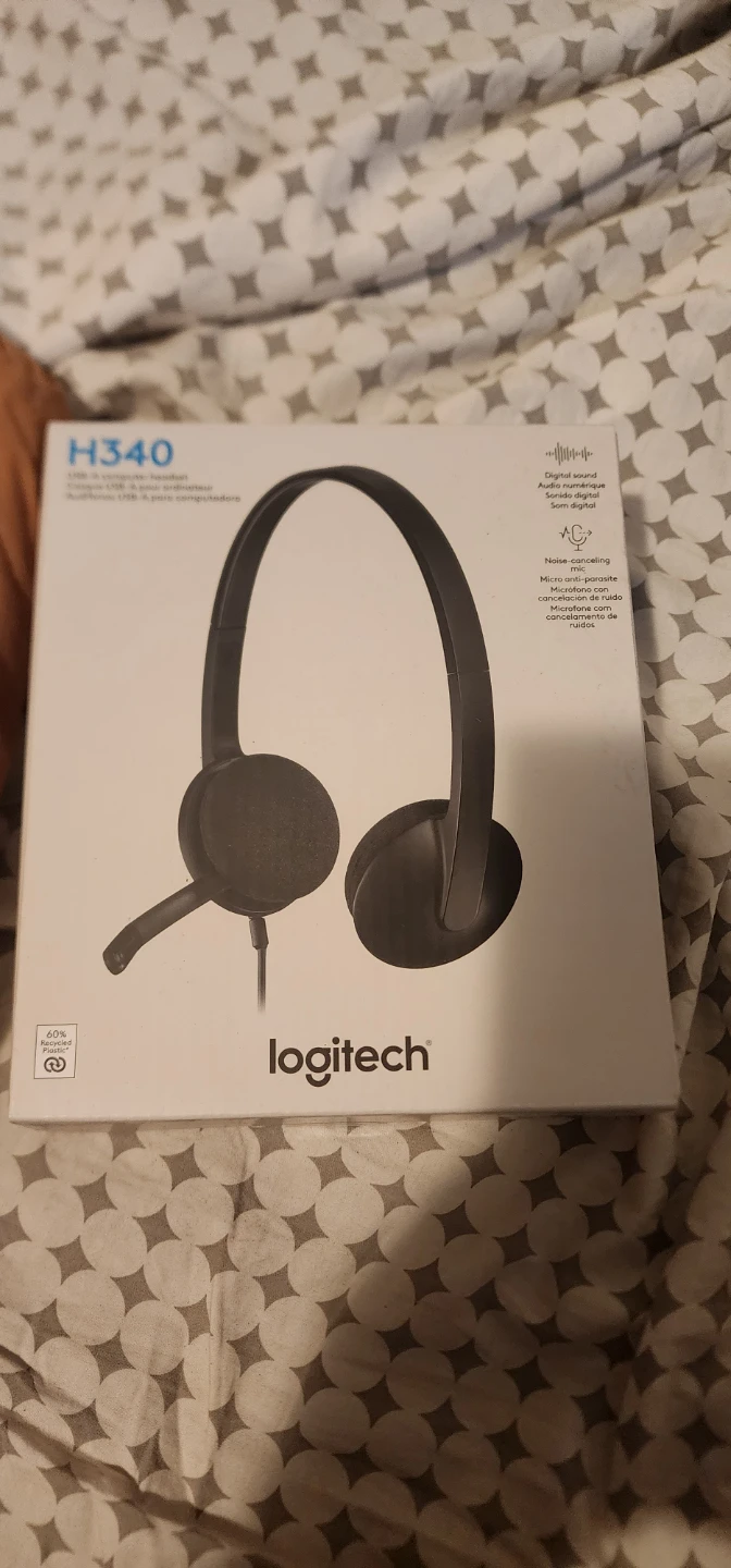 Logitech H340 USB Computer Headset