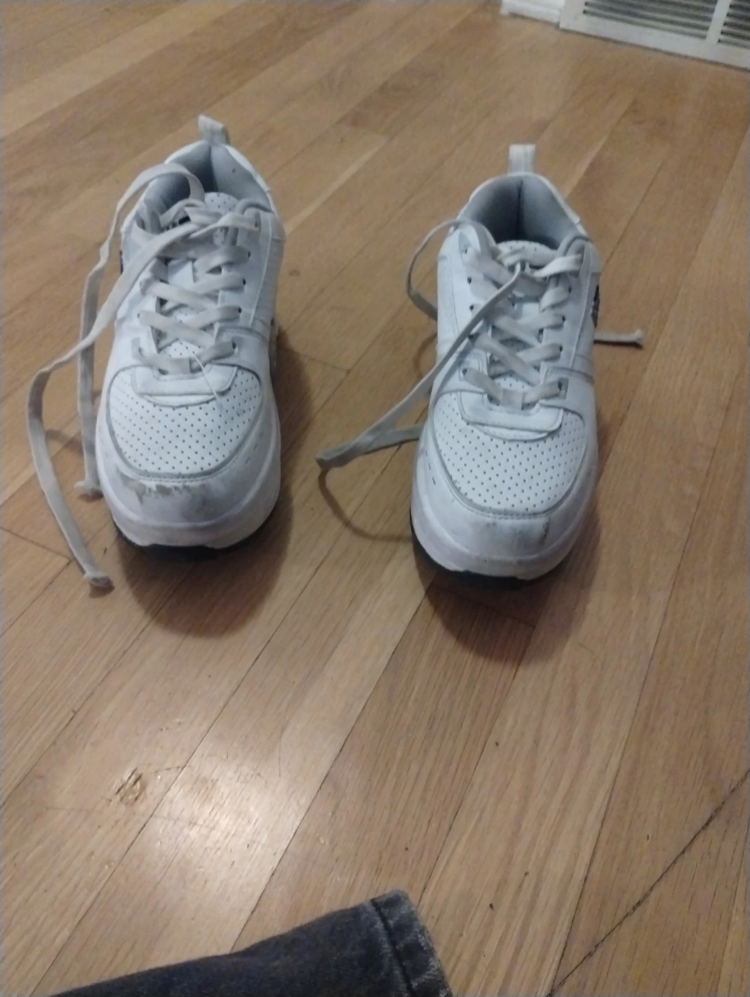 White Roller Shoes