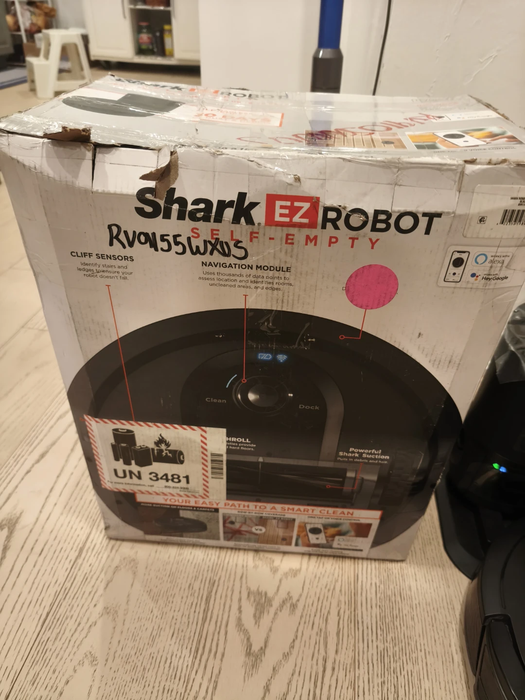 Shark EZ Self-Empty Bagless Robot Vacuum - photo 2
