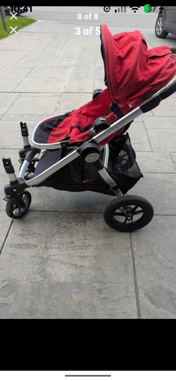 Baby Stroller-Double