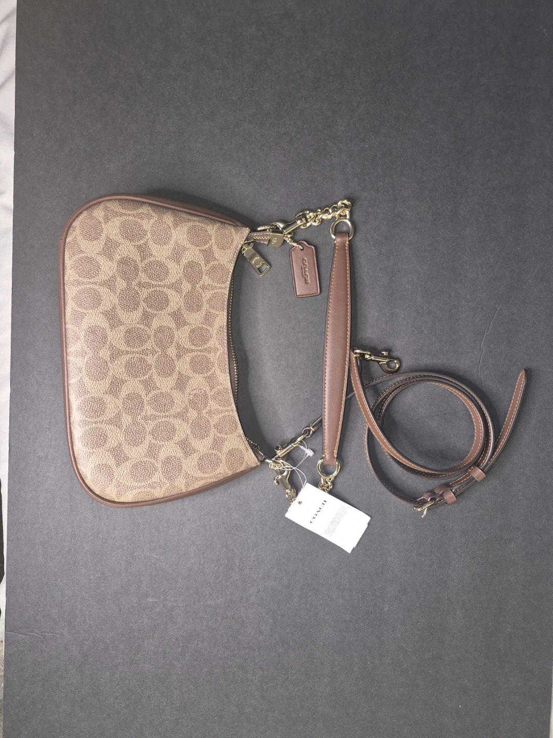 Coach Signature Canvas Mini Shoulder Bag - photo 2