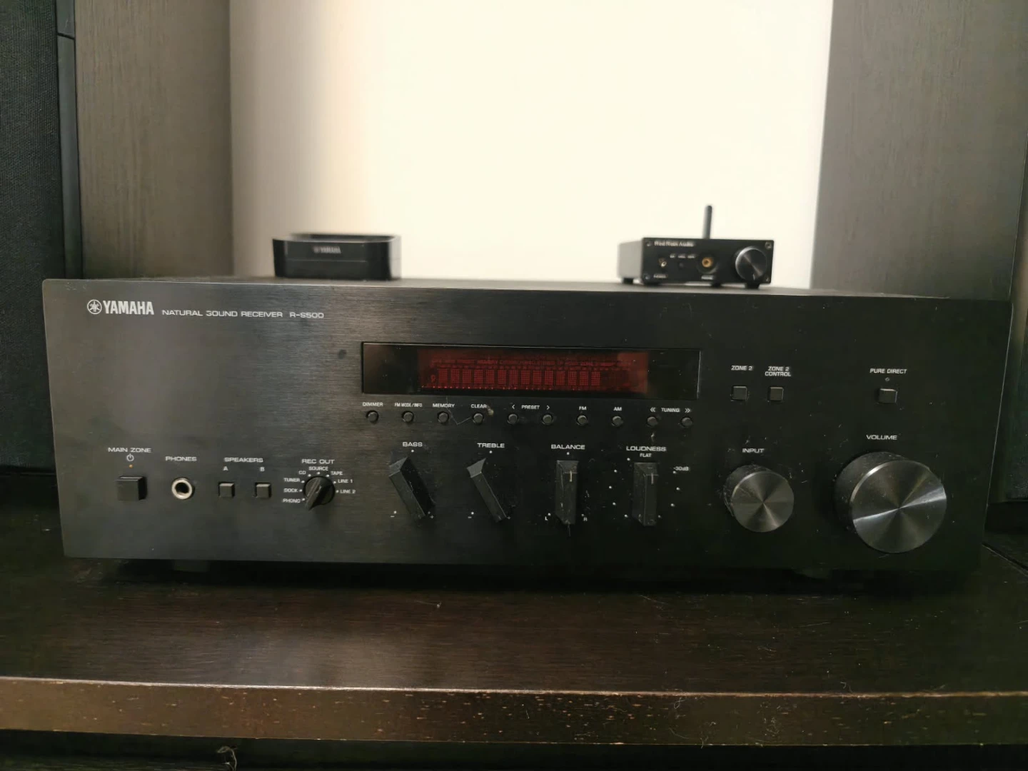 Yamaha Natural Sound Receiver R-S500 Amplifier - photo 4
