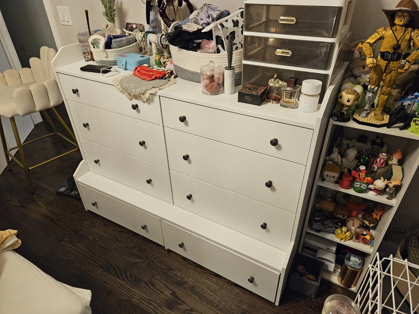 IKEA HAUGA 8-Drawer Dresser – White - photo 4