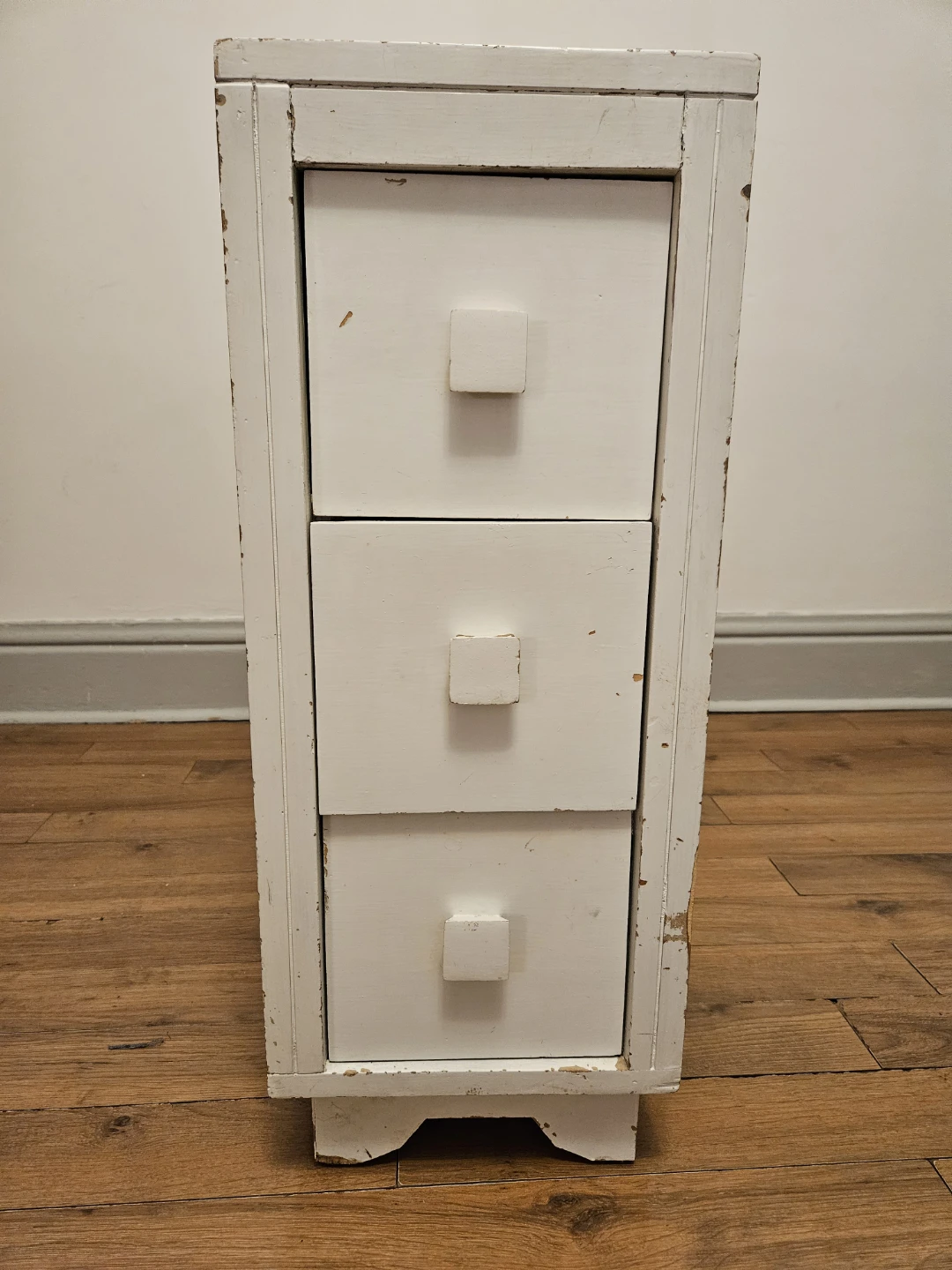 solid wood 4 drawers small cabinet - photo 2