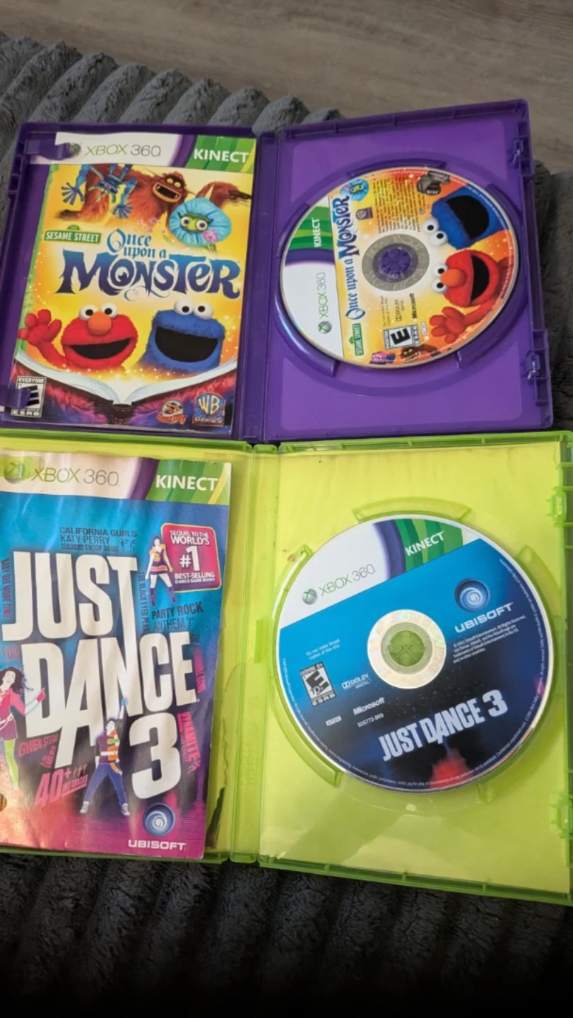 Xbox 360 Kinect Games - Sesame Street & Just Dance 3 - photo 3