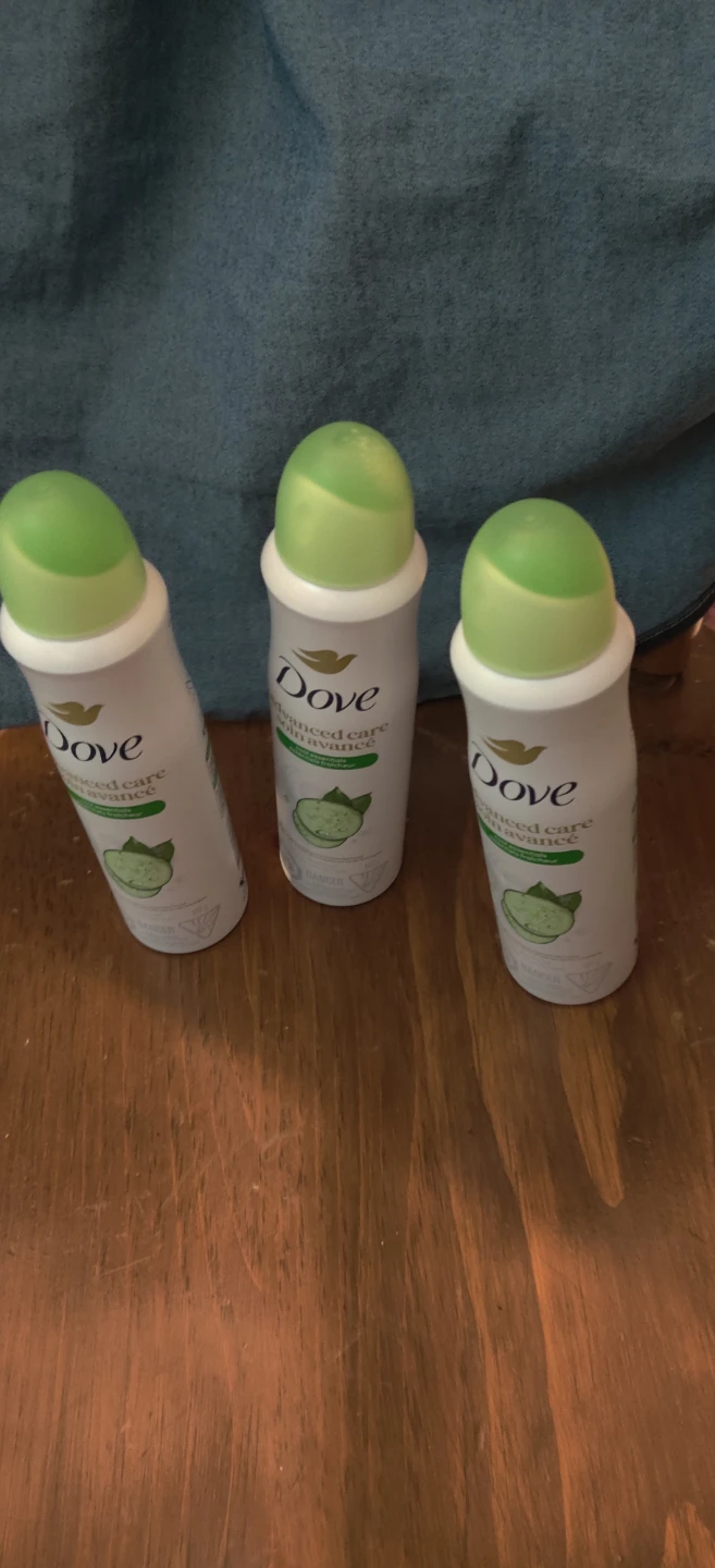 3 Dove Advanced Care Cool Essentials Antiperspirants