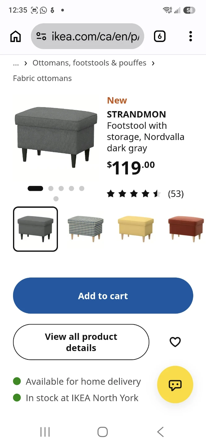 Arm chair and foot stool - photo 2