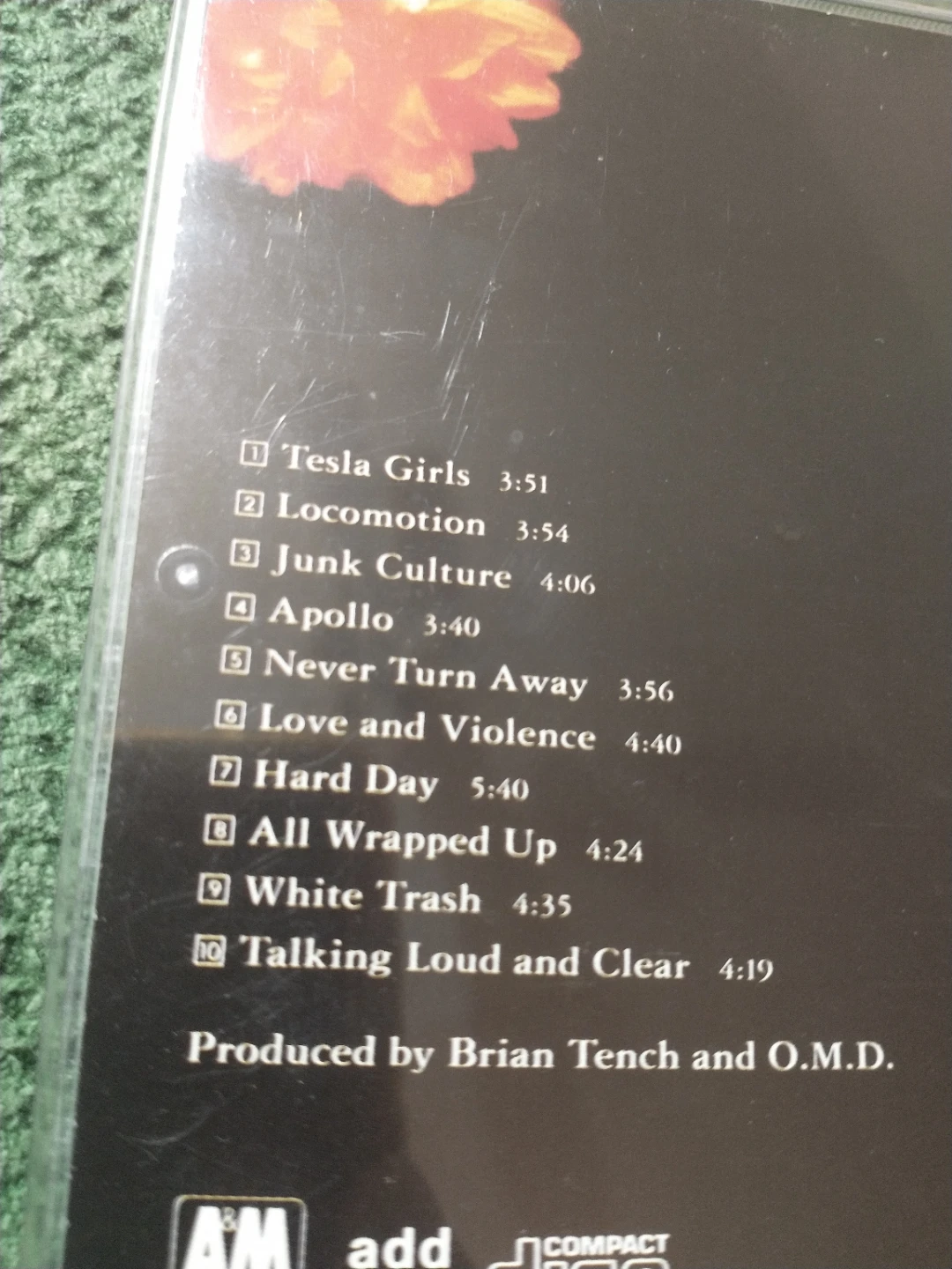 Orchestral Manoeuvres in the Dark (O.M.D.) Junk Culture CD - photo 5