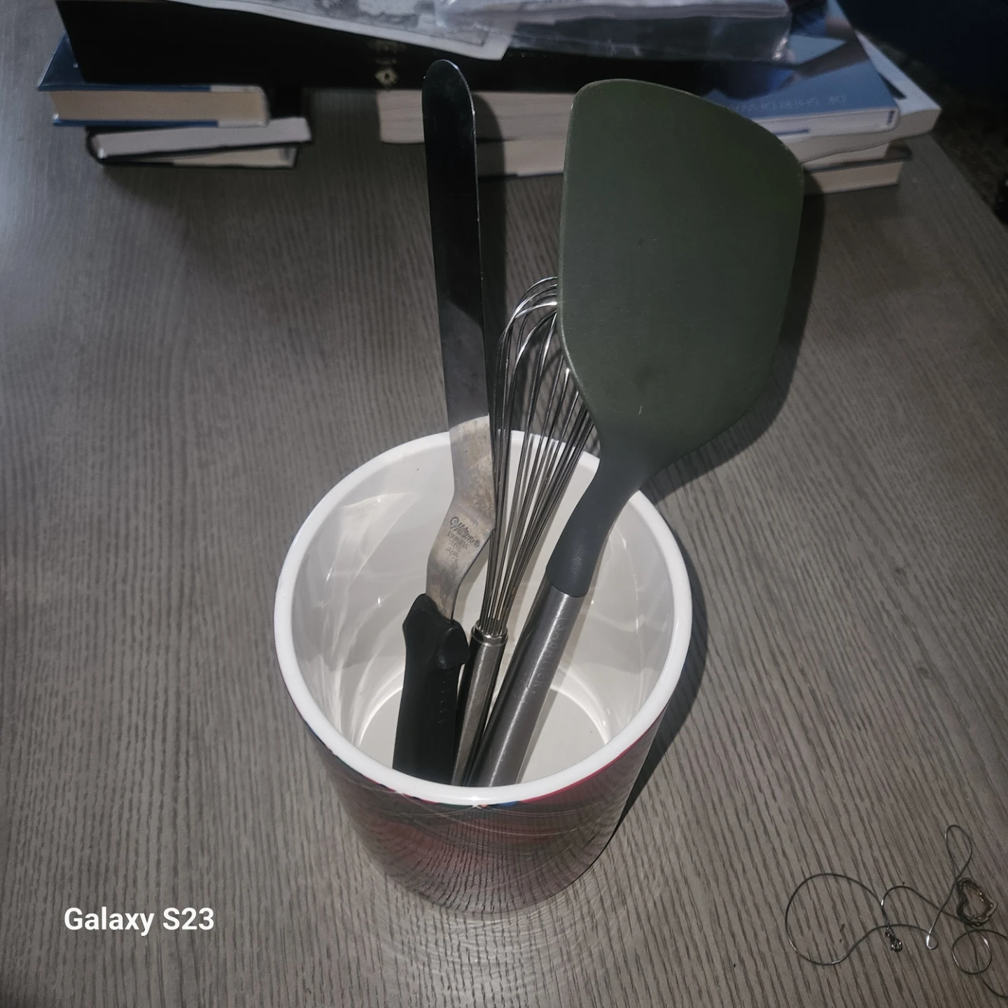 Sur La Table Plaid Utensil Crock - photo 4