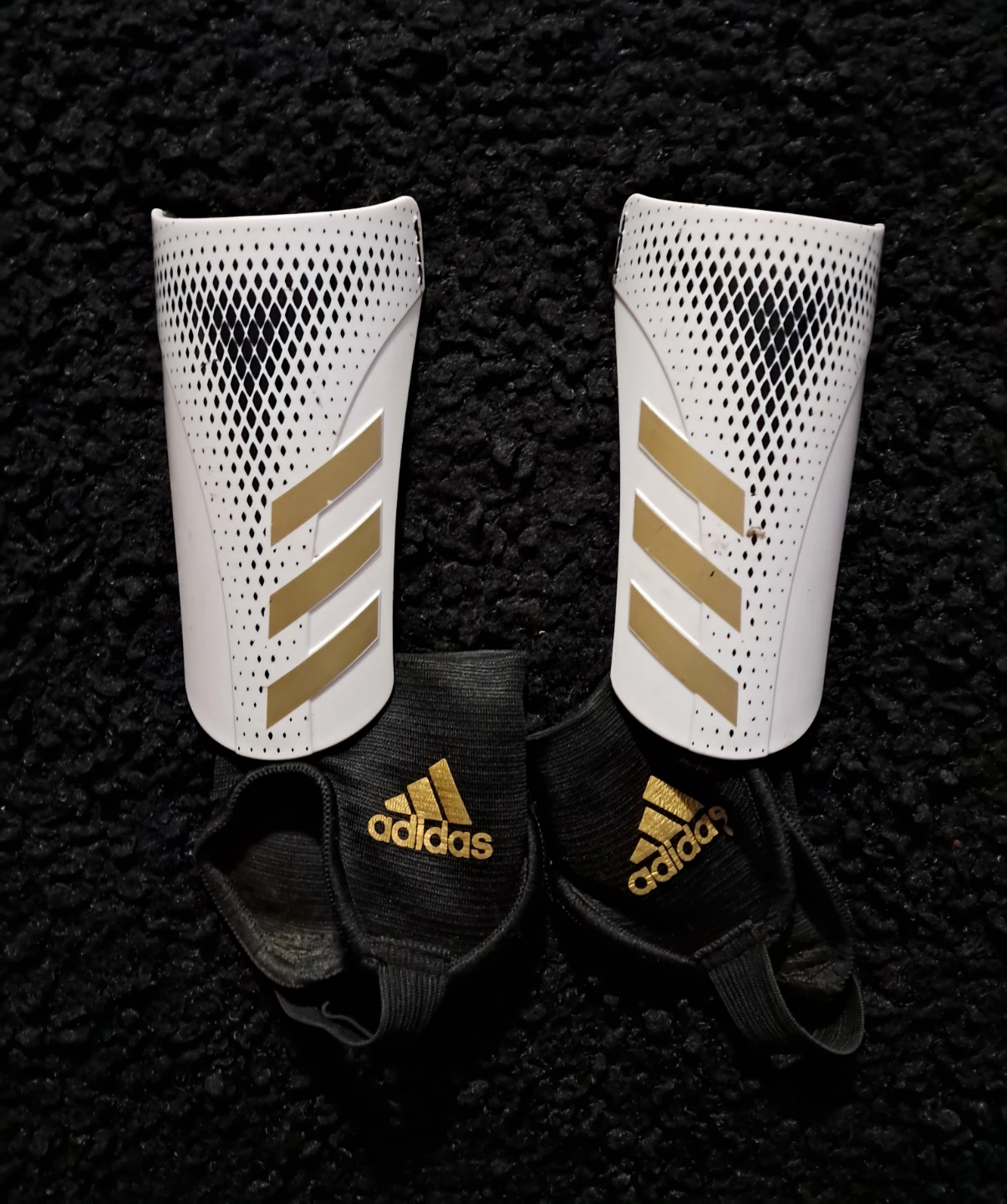 Adidas Shin Guards with Ankle Support