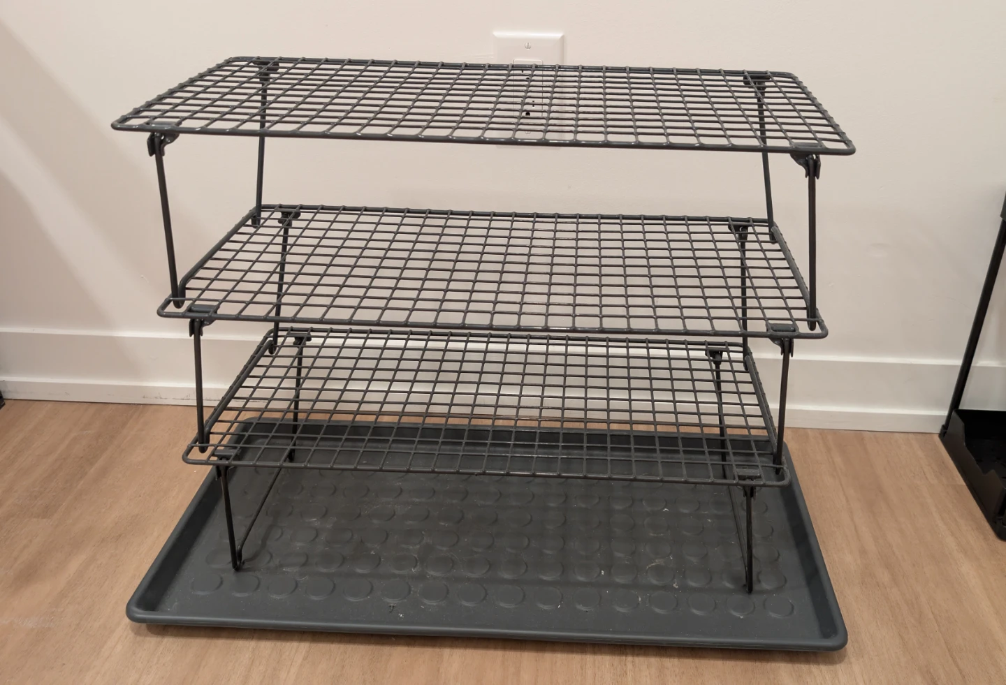 IKEA Shoe Rack Set – 3 Stackable Racks + 1 Boot Tray