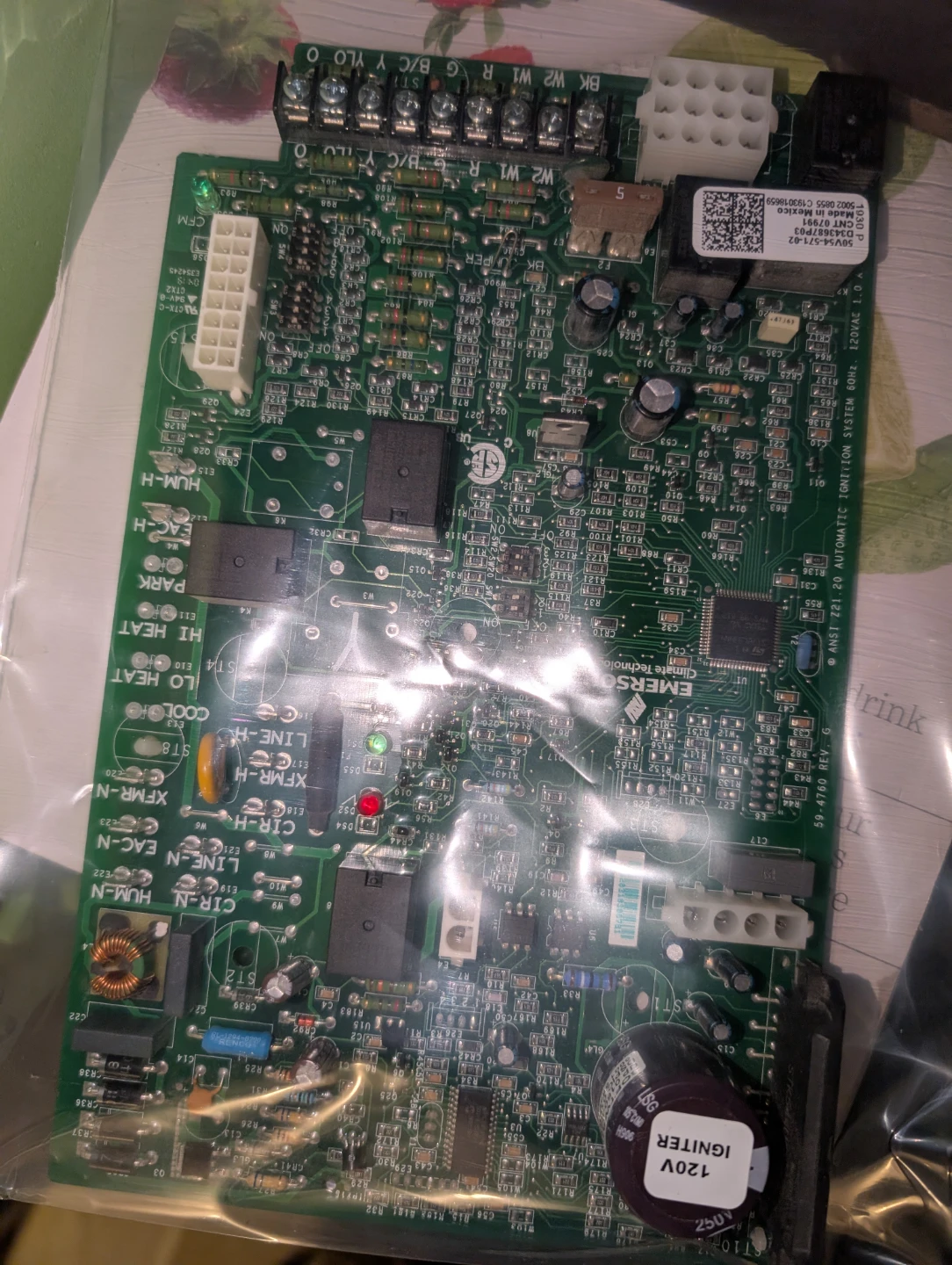 CNT07991 - Emerson 50V54-571-02 Automatic Ignition Control Board - photo 3