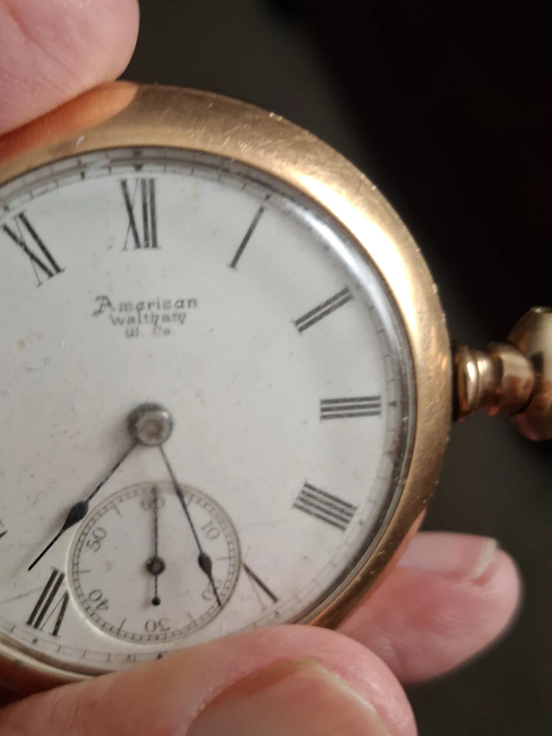 Vintage American Waltham Pocket Watch - photo 2
