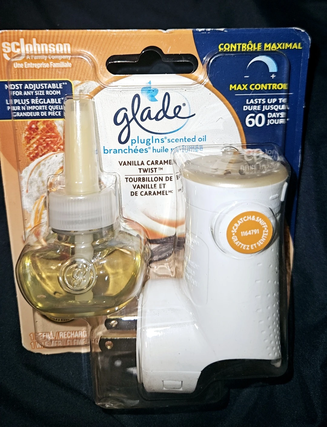 GLADE PLUGINS AIR FRESHENER KIT  VANILLA CARAMEL TWIST - photo 2