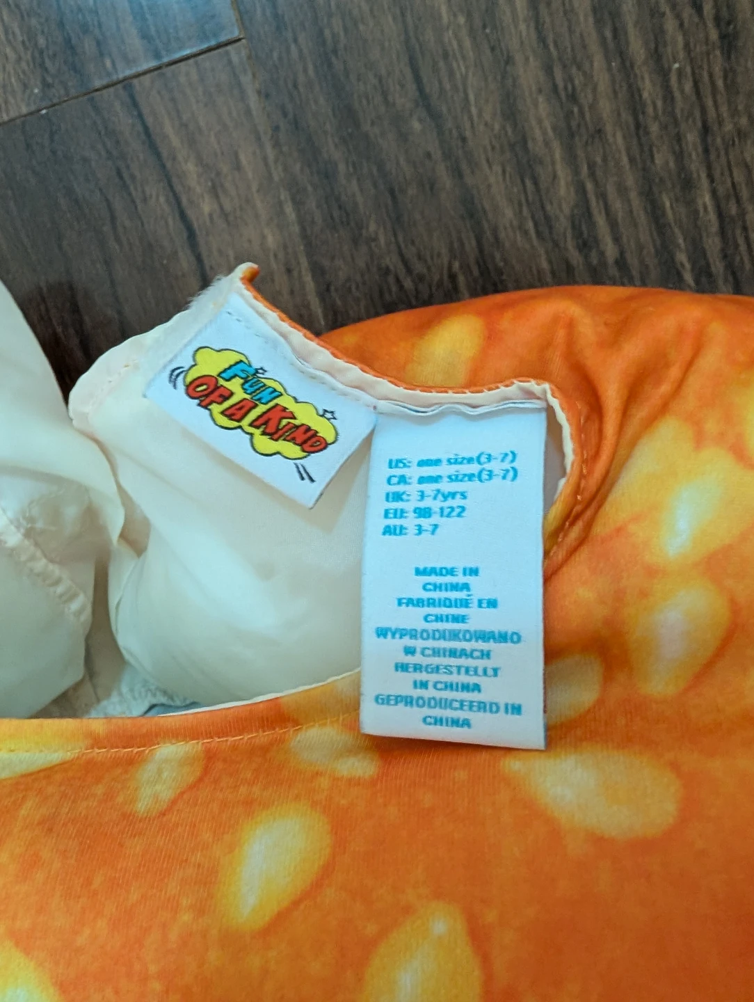 Kids Burger Costume - photo 3