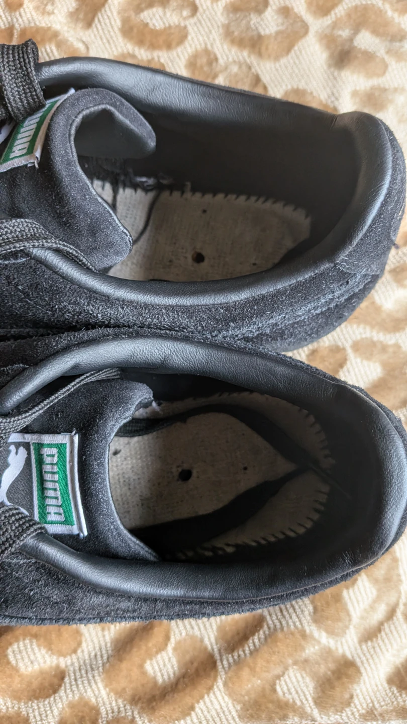 Puma Suede Classic Sneakers Black Size 8.5 (Sold As Is) - photo 5