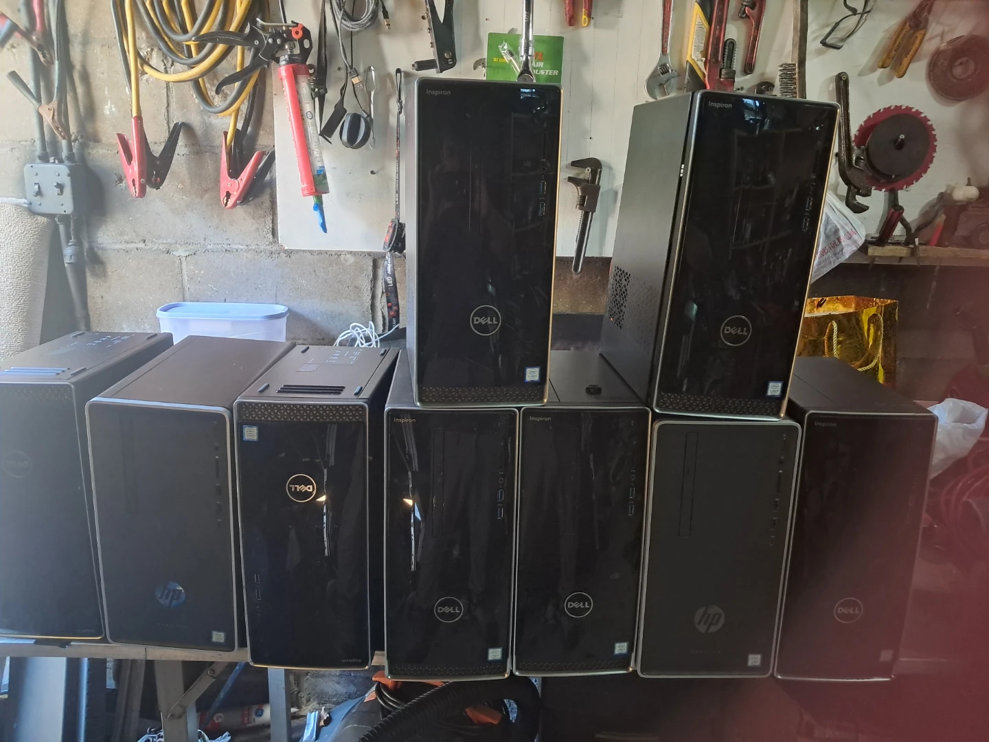 Dell Inspiron and HP Desktop PCs