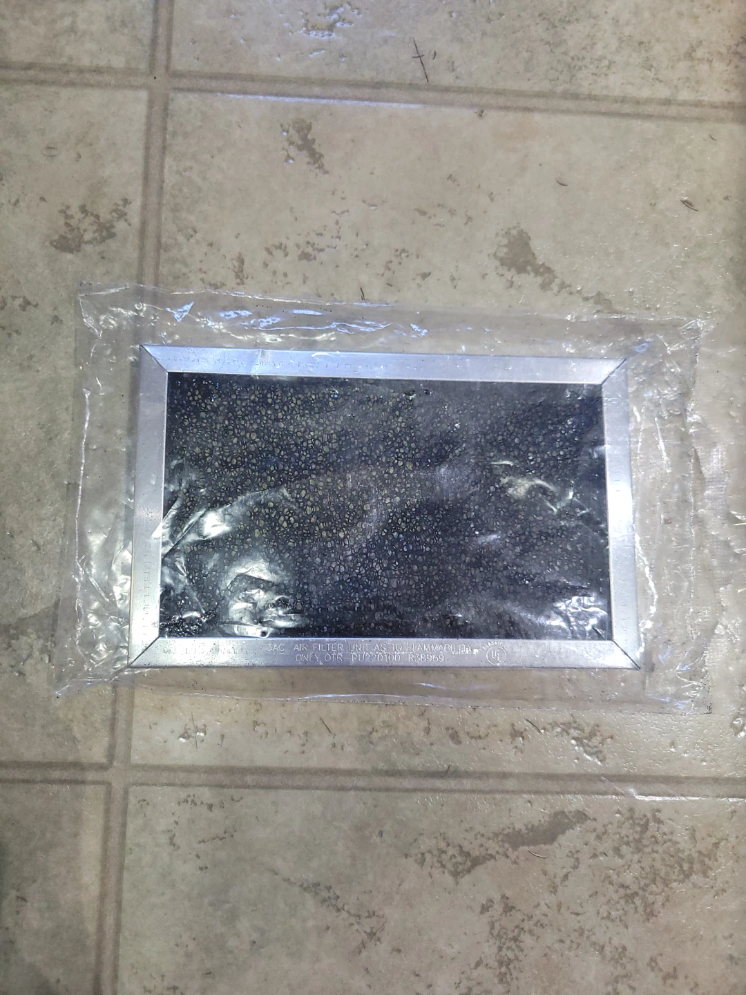 Over-the-Range Microwave Air Filter