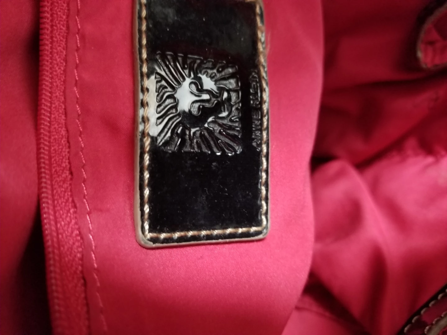 Anne Klein gold and black hobo bag - photo 2