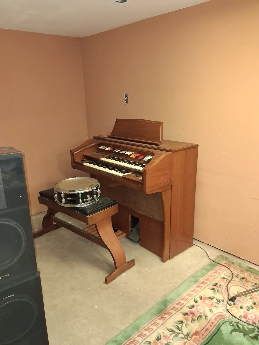 Kimball Transistor Organ with Bench - photo 2
