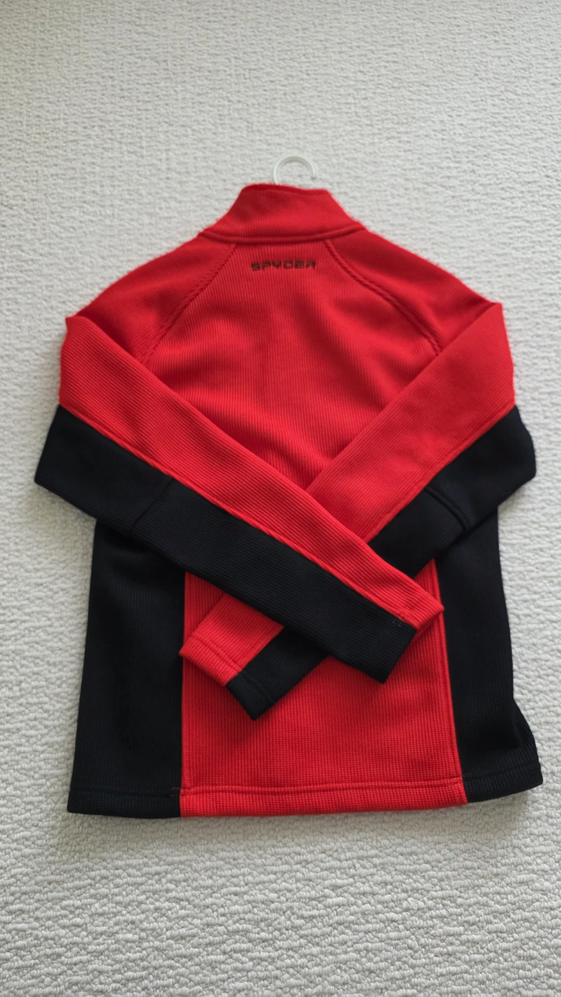 New Spyder Fleece Jacket - Red/Black - photo 5