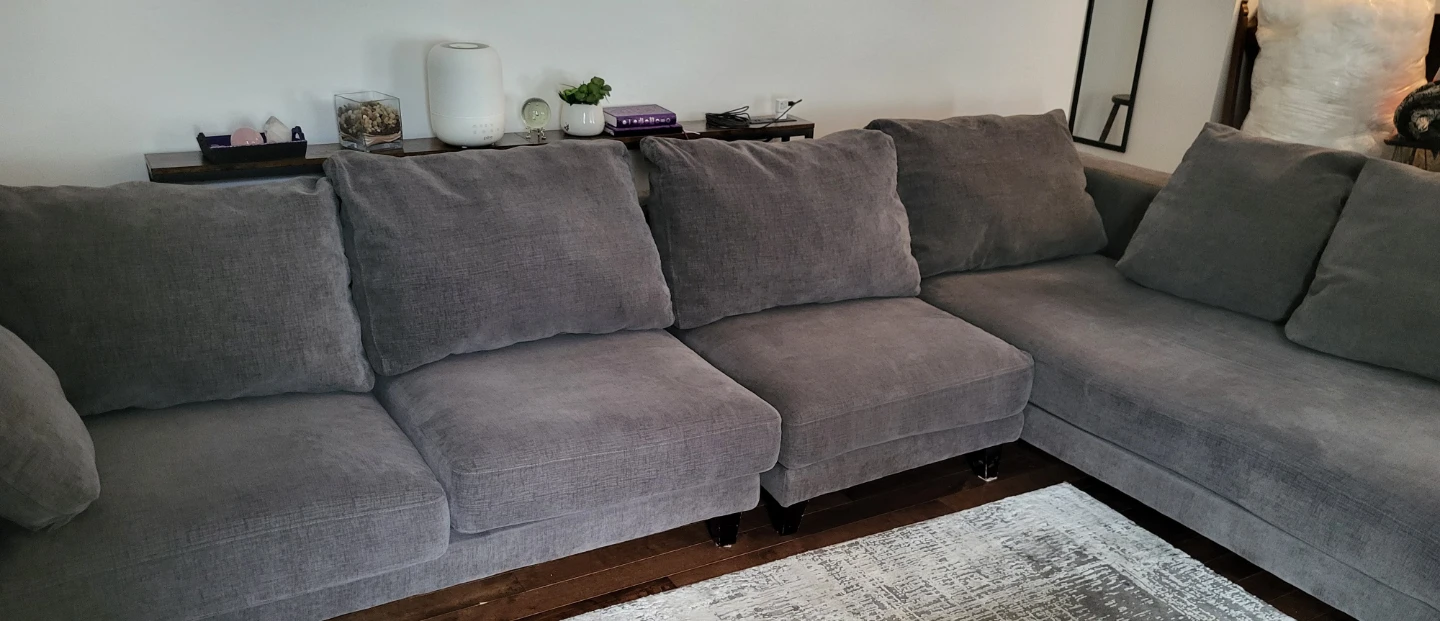 Grey sectional - photo 5