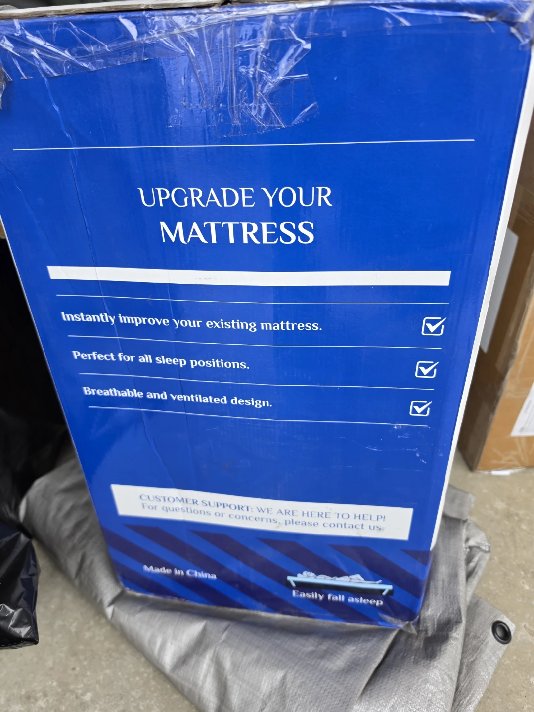 3-Inch Gel-Infused Memory Foam Mattress Topper - photo 3