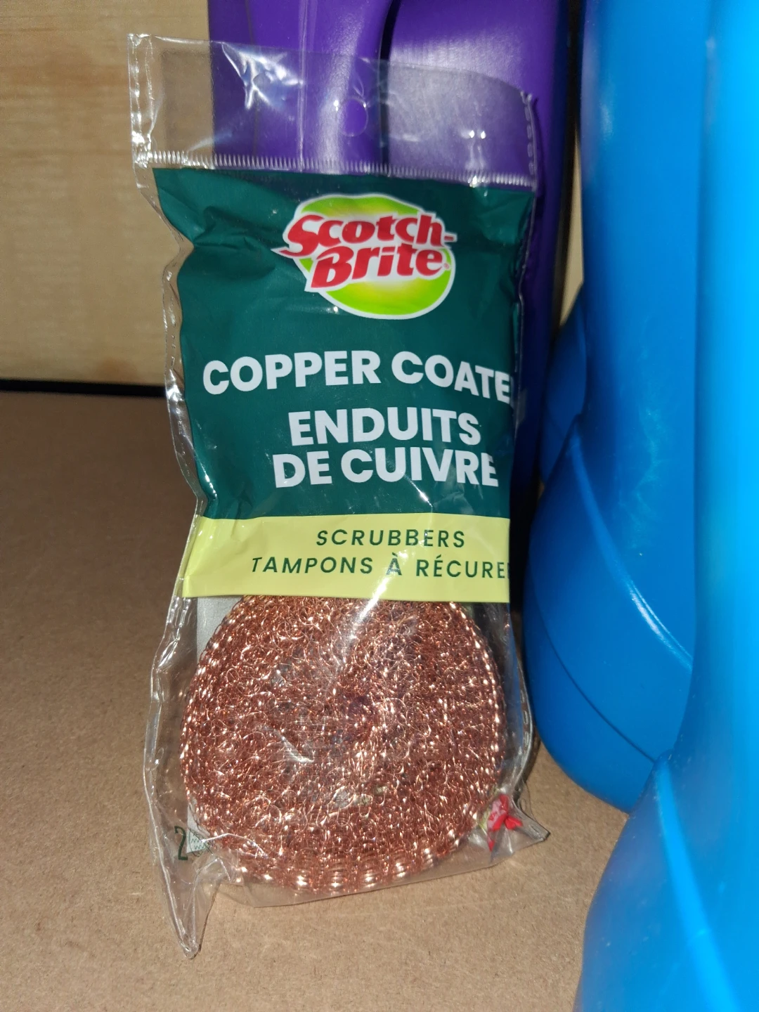 Scotch-Brite Copper Coated Scrubbers