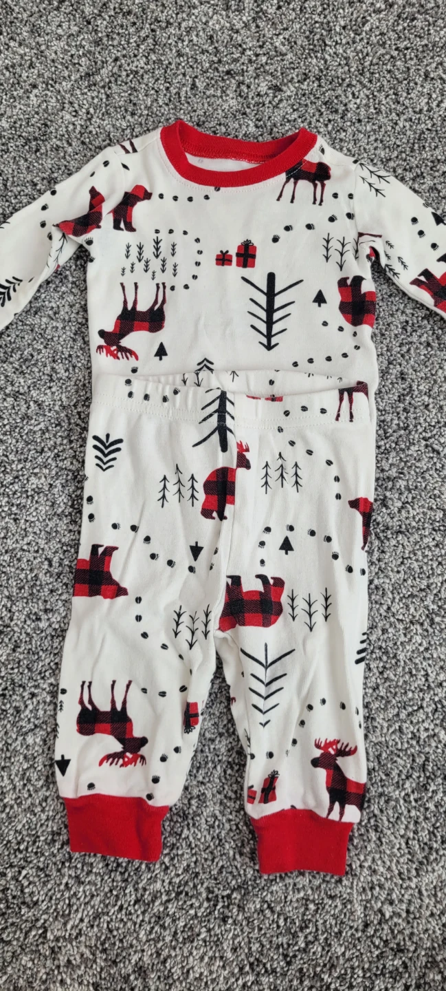 The Children's Place Holiday Pyjama Set 0-3M