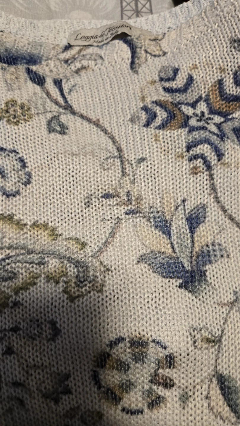 Loggia de Tessitori Floral Knit Sweater - photo 3