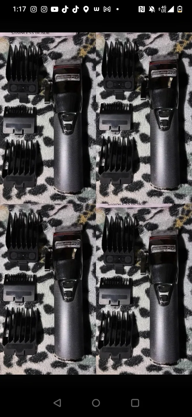 BaBylissPRO Hair Clipper with Attachments
