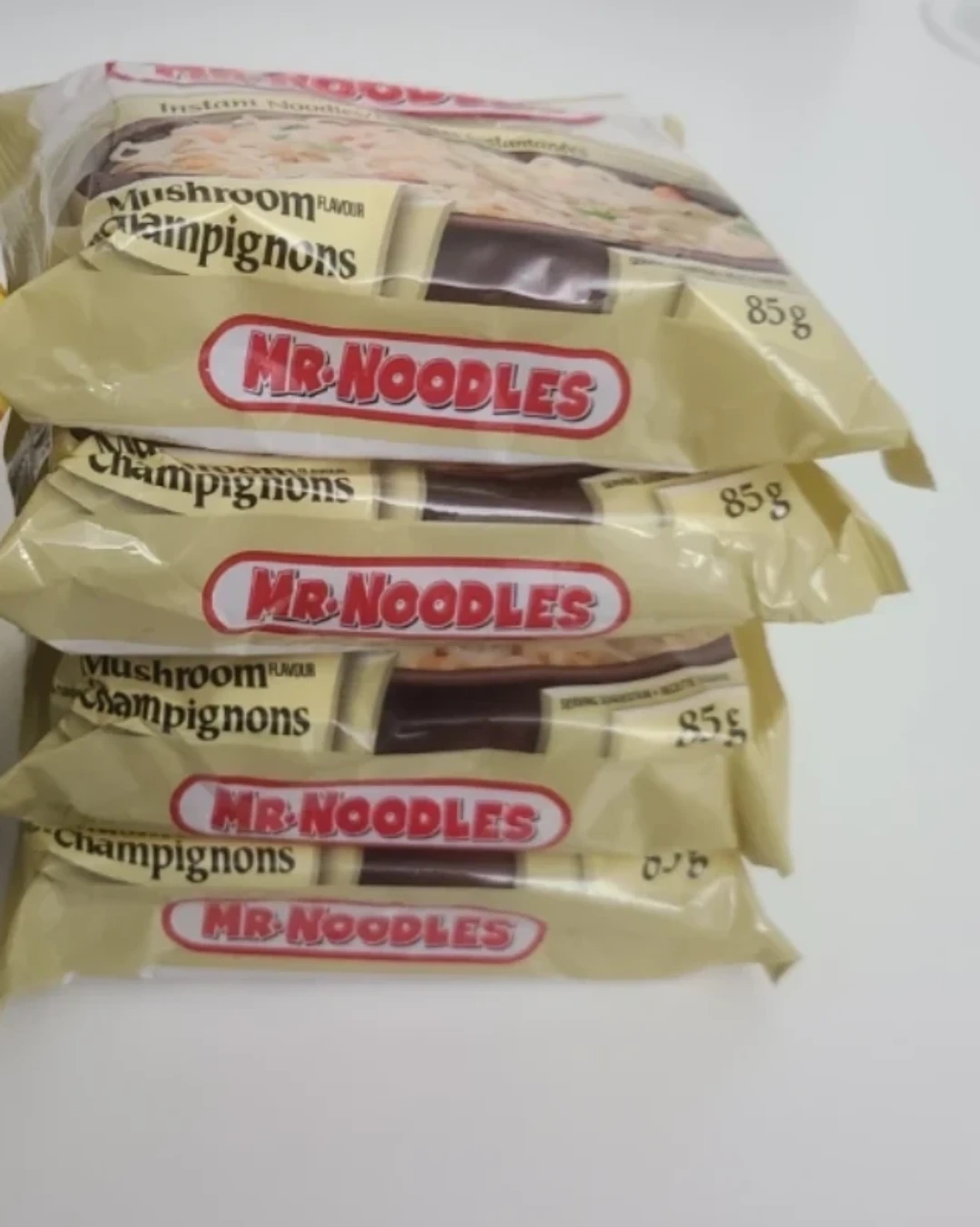 Mushroom Instant Noodles - 4 packs