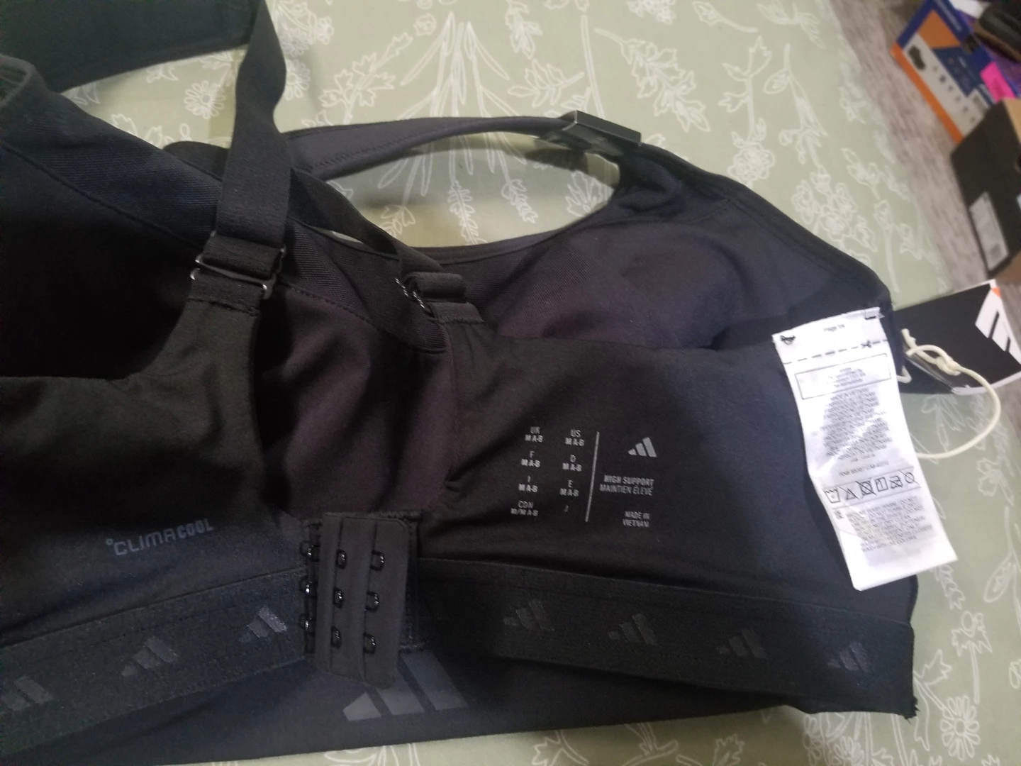 Adidas TLRD Impact High Support Bra Black - photo 3