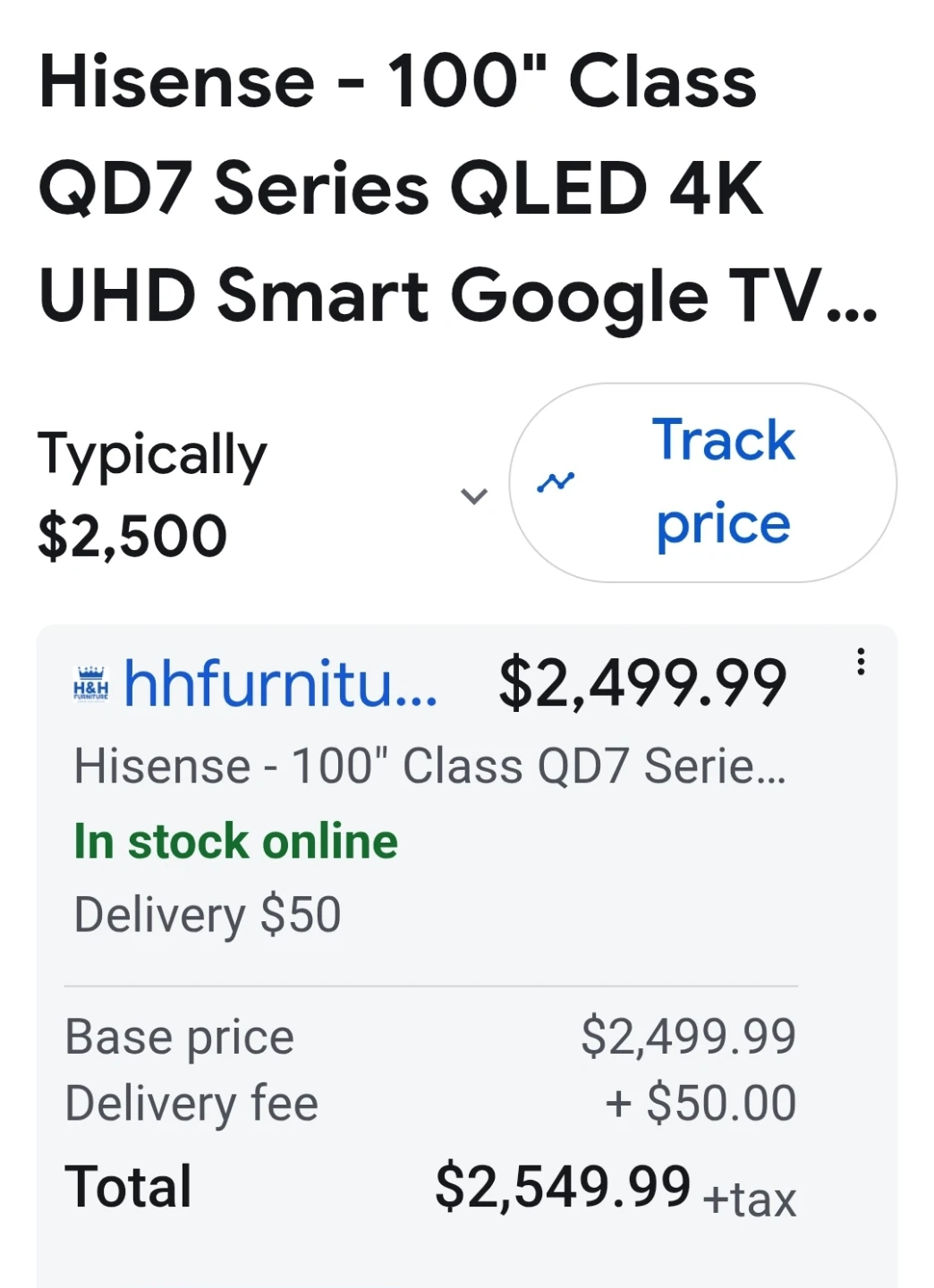 Hisense 100 Inch Class QD7 Series QLED 4K Smart TV - photo 4