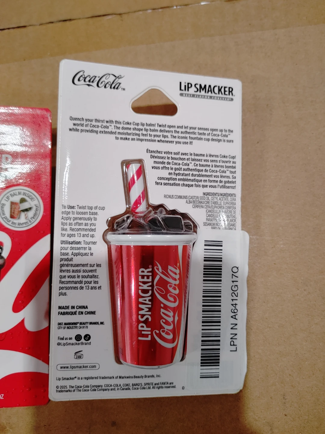 🧡THREE BRAND NEW COCA-COLA LIP BALMS MOISTURIZERS - photo 3
